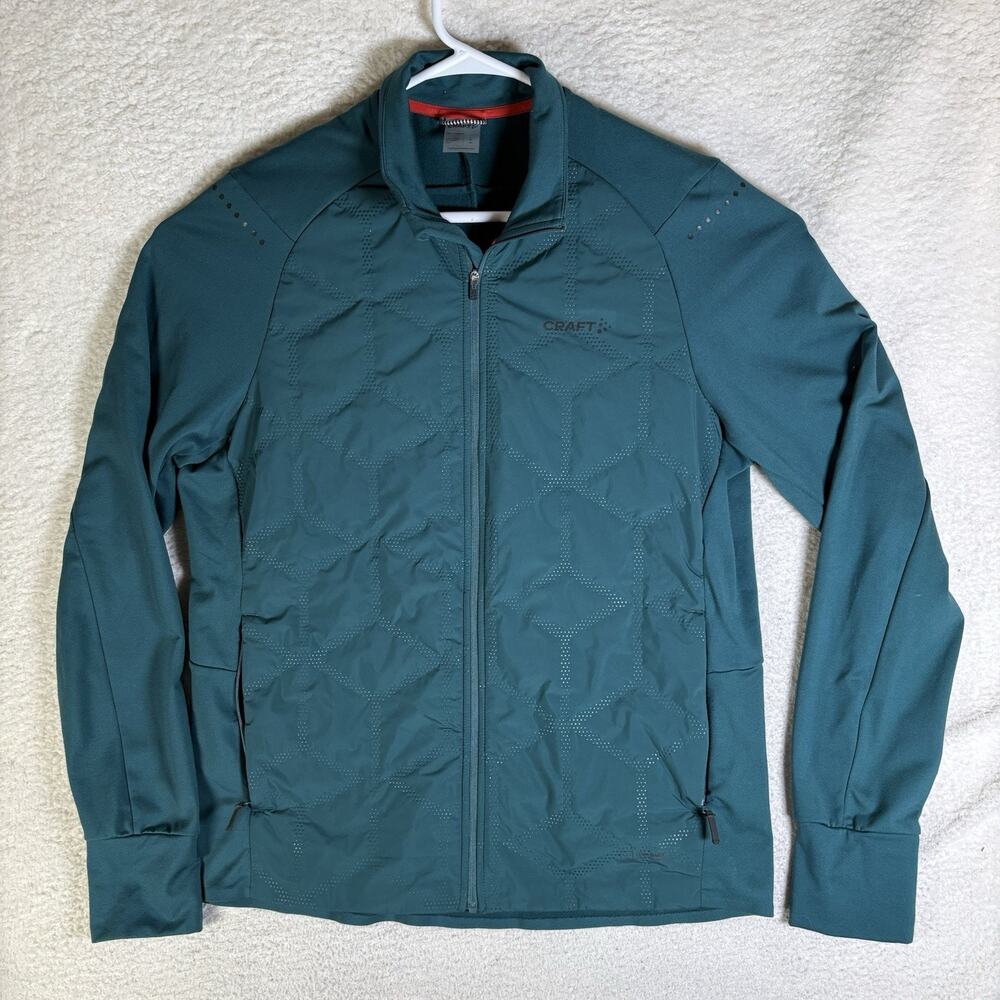 Craft Sportswear Running Jacket Mens Large Skanderna Cycling Full Zip
